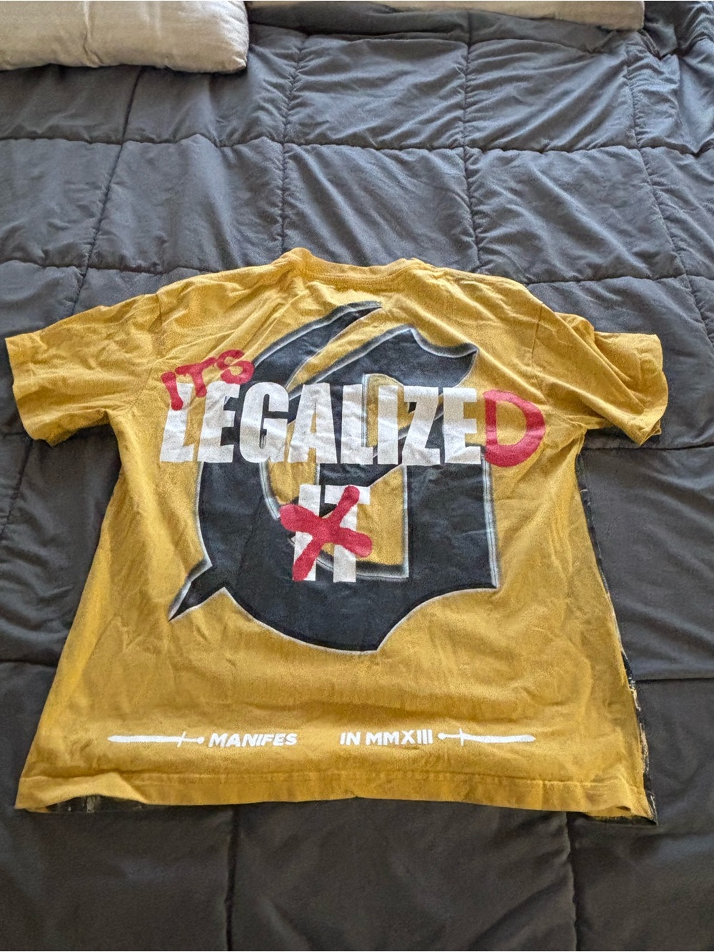 Godspeed Graphic Short Sleeve Tee - Yellow/Black - Picture 2 of 4